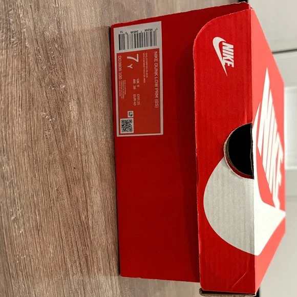 Nike Black and Orange Glow Sneakers - Picture 8 of 10